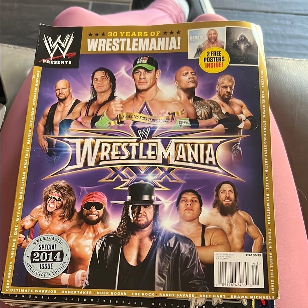 WWE WrestleMania XXX(30) Magazine - Special 2014 Wrestling Collectible Edition